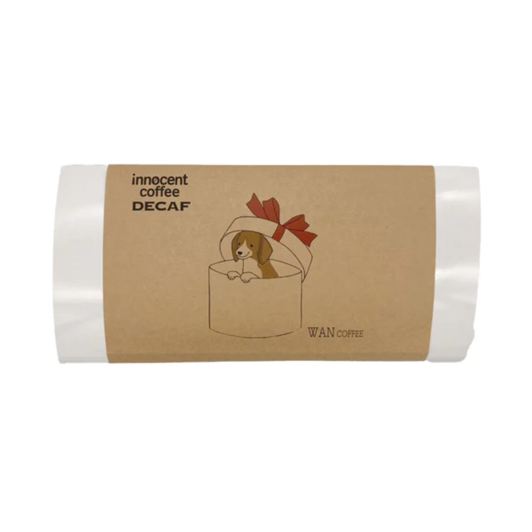 innocent coffee decaf pattern drip coffee gift set dog 
