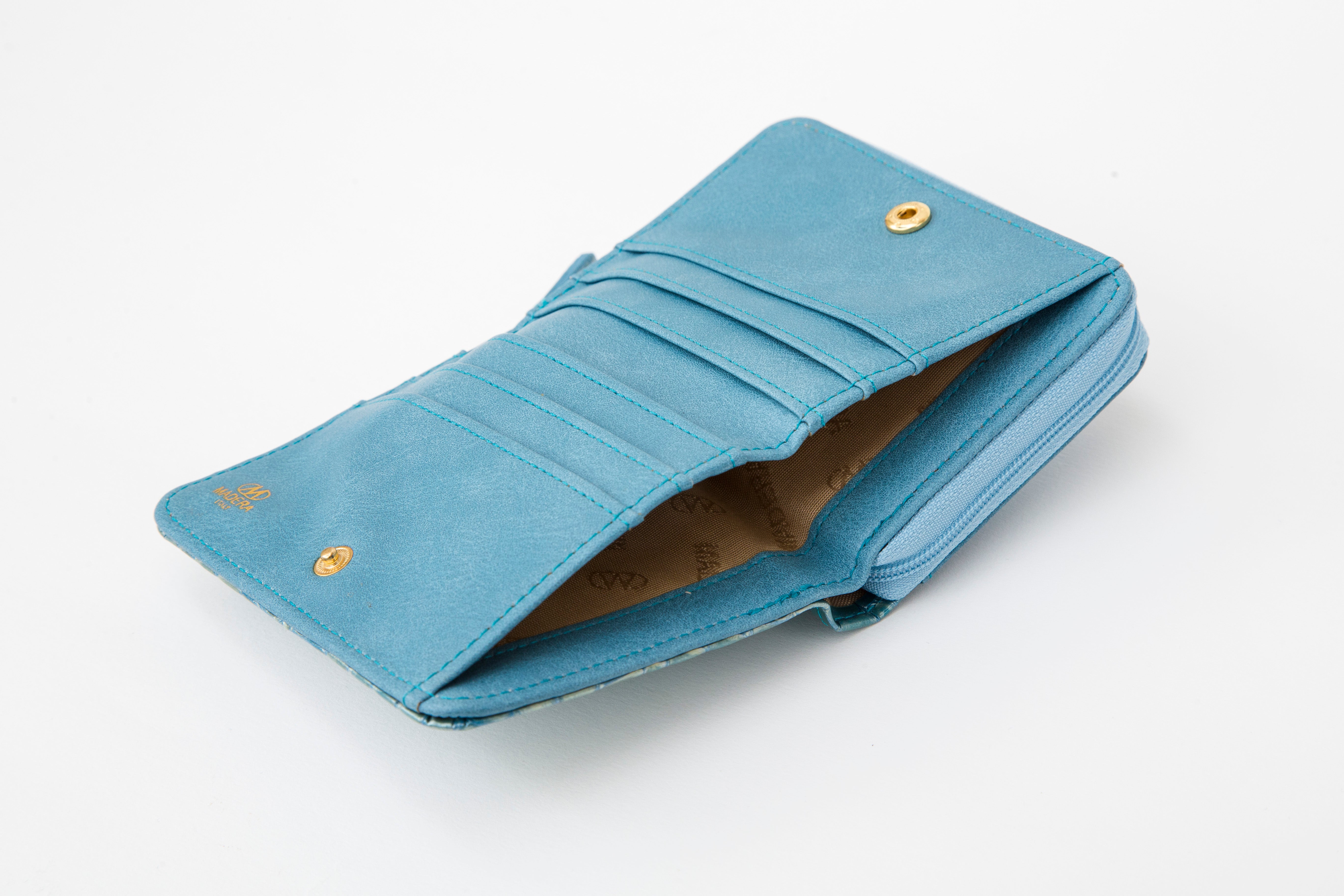 イタリアンレザークロコ型押 折財布 MADERA(マデーラ) – EL ZION